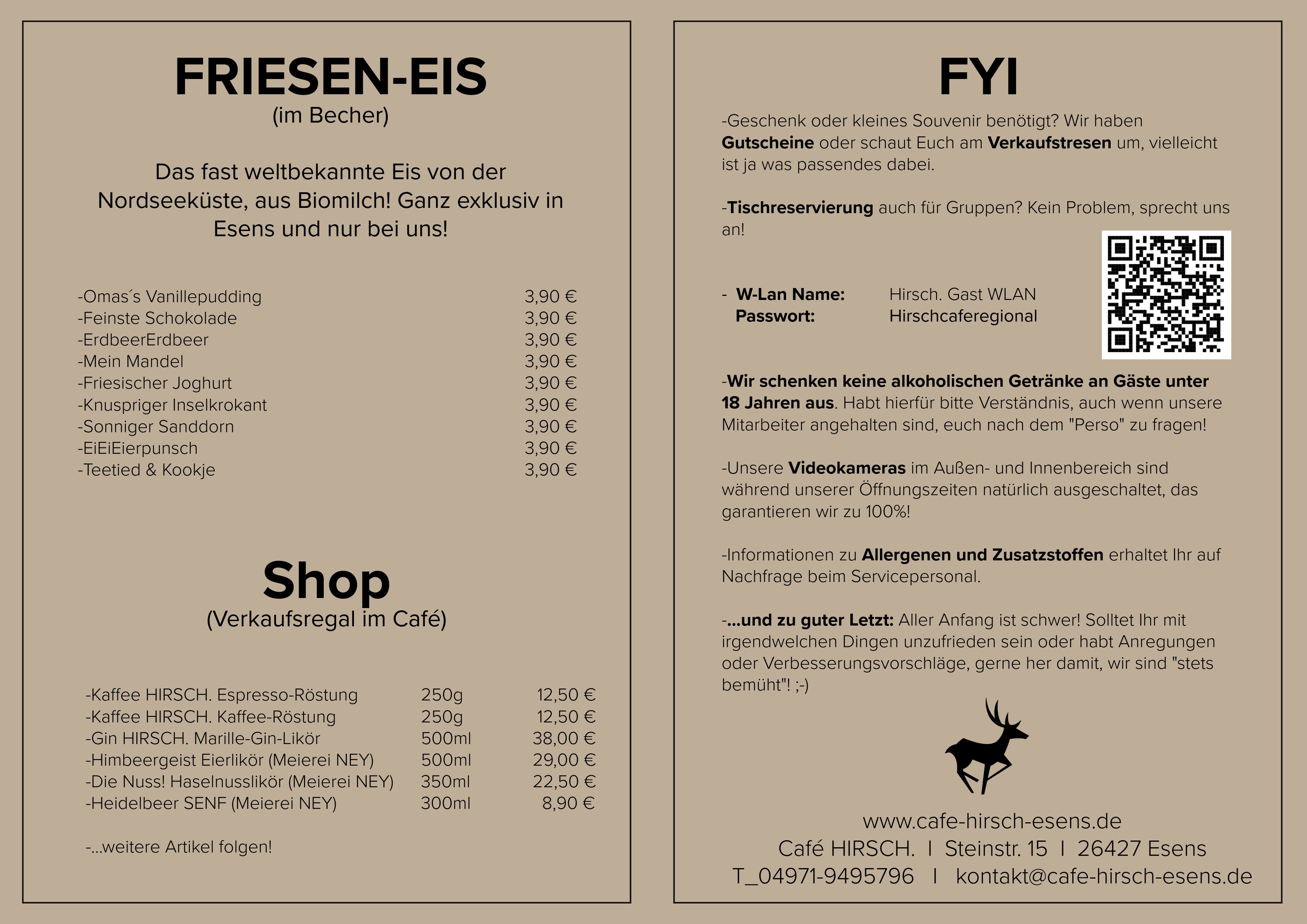 Speisekarte Seite 4